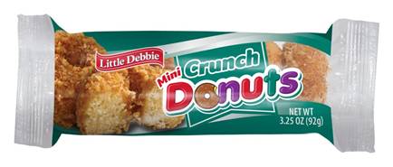 Little Debbie Mini Donuts Coconut Crunch 3.25oz