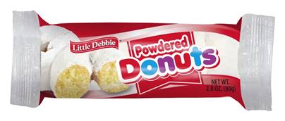 Little Debbie Mini Donuts Powdered 2.8oz