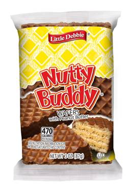 Little Debbie Nutty Buddy Wafer Bars