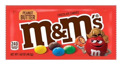 MandM’s Peanut Butter Chocolate 1.63oz