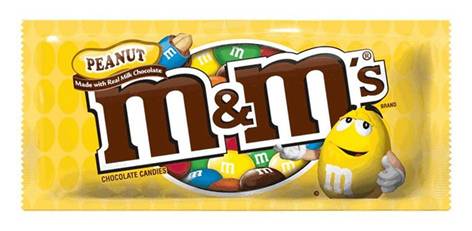 MandM’s Peanut Milk Chocolate 1.74oz