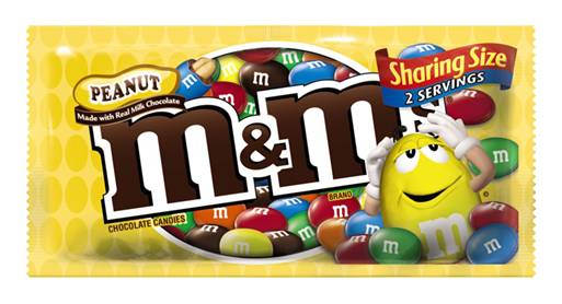 MandM's Peanut Share Size 3.27oz