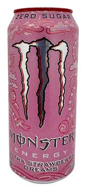 Monster Zero Ultra Strawberry Dreams 16oz