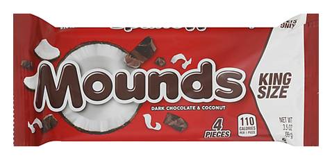 Mounds King Size Candy Bar 4ct