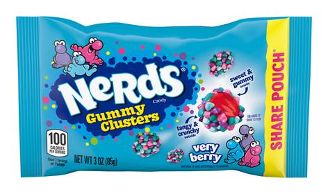 Nerds Gummy Clusters Rainbow Candy 3oz