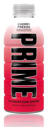 Prime Hydration Cherry Freeze 16.9oz