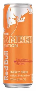 Red Bull Amber Edition Strawberry Apricot 12oz
