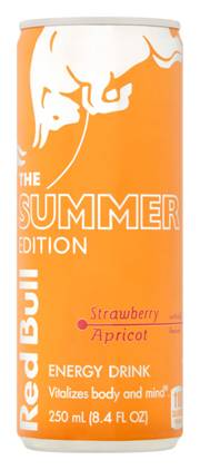 Red Bull Amber Edition Strawberry Apricot 8.4oz