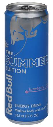 Red Bull Sea Blue Juneberry Edition 12oz