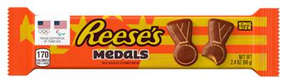 Reese’s Milk Chocolate and Peanut Butter Medal Bar King Size 2.4oz