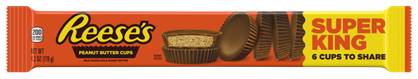 Reese's Peanut Butter Cups Super King 6ct