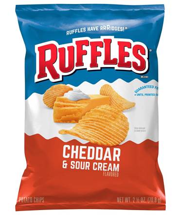 Ruffles Cheddar Sour Cream 2.5oz