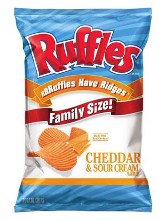 Ruffles Cheddar Sour Cream 8oz