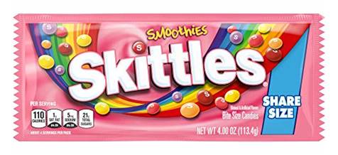 Skittles Smoothies Share Size 4oz
