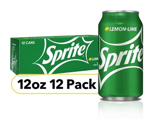 Sprite 12pk 12oz Cans
