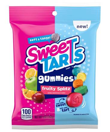 Sweetarts Fruity Splitz 5oz