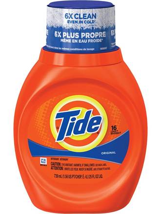 Tide Liquid 2x Original Scent 25oz
