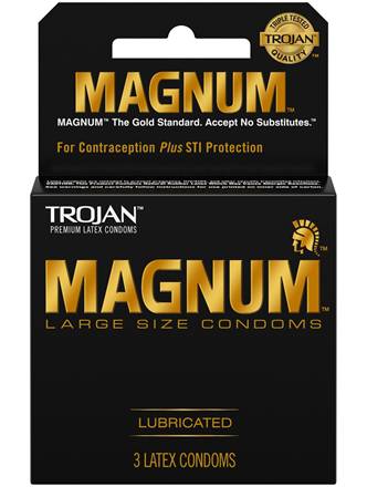 Trojan Magnum Condom Original 3pk