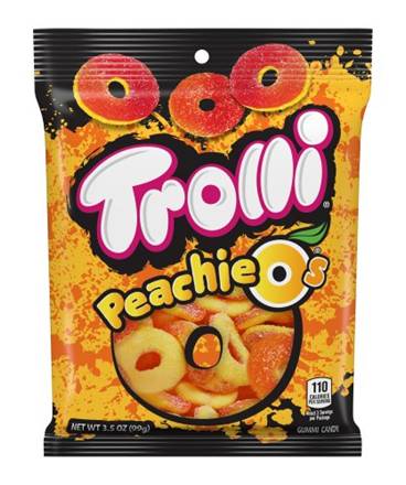 Trolli Gummi Peachie O's 4.25oz