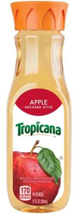Tropicana Pure Apple Juice 12oz
