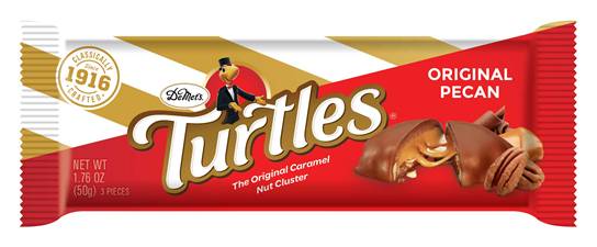 Turtles Pecan Nut Clusters King Size Candy Bar