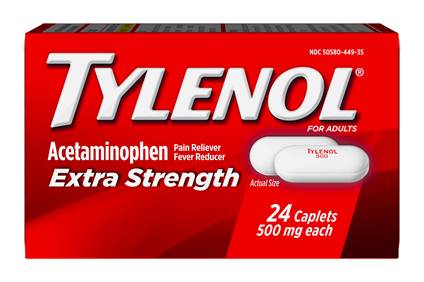 Tylenol Extra Strength 500mg 24ct