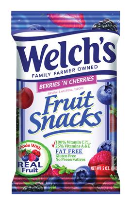 Welch’s Fruit Snacks Berries ‘n’ Cherries 5oz
