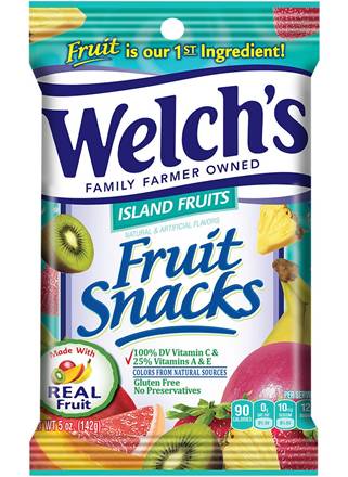 Welch’s Fruit Snacks Island Fruit 5oz