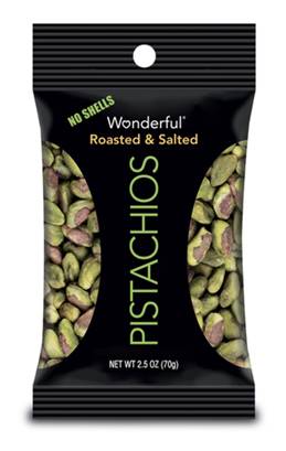 Wonderful Roasted Salted Pistachios 2.5oz
