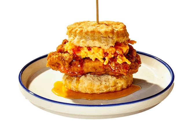 Chicken Pimento Cheese Sandwich (Signature Chicken Biscuits)