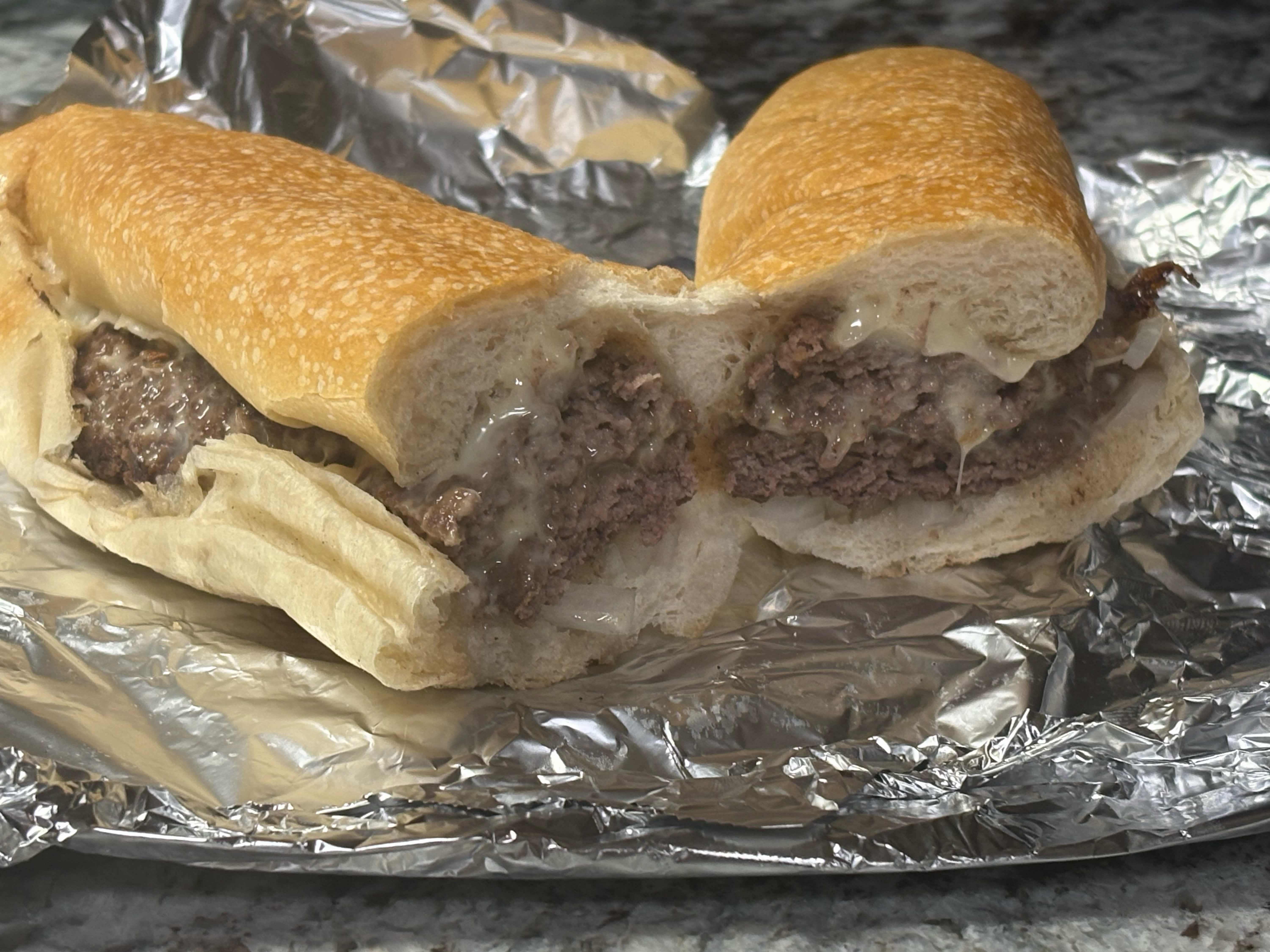 Cheeseburger Sub
