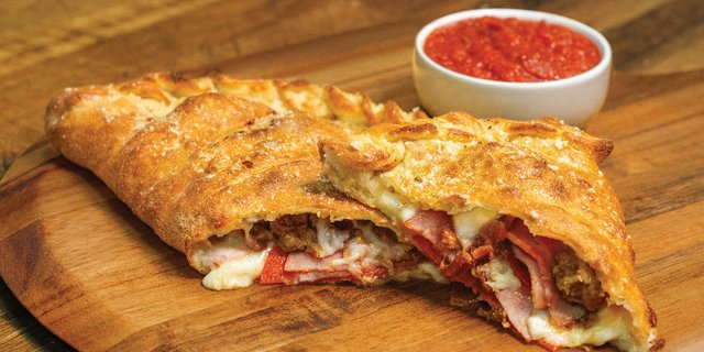 All Meat Calzone
