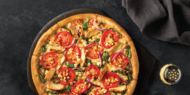 Chicken Florentine Pizza