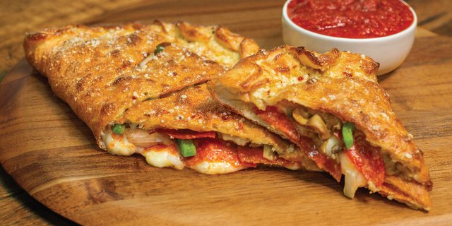 Deluxe Pizza Calzone