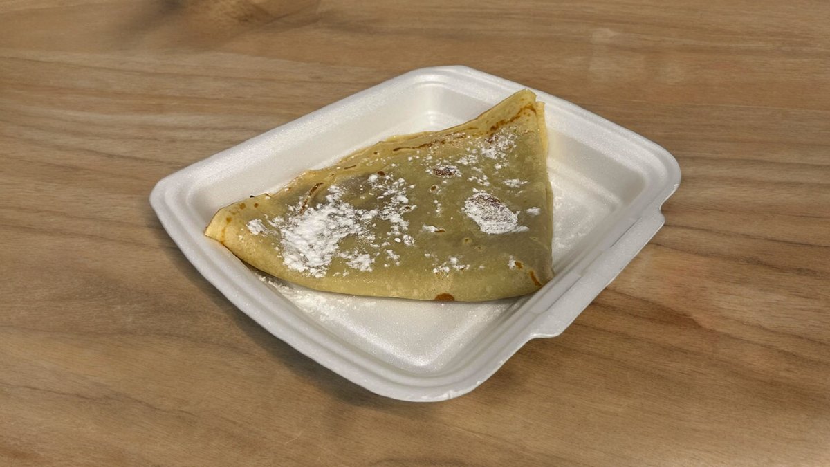 Túrós óriáspalacsinta