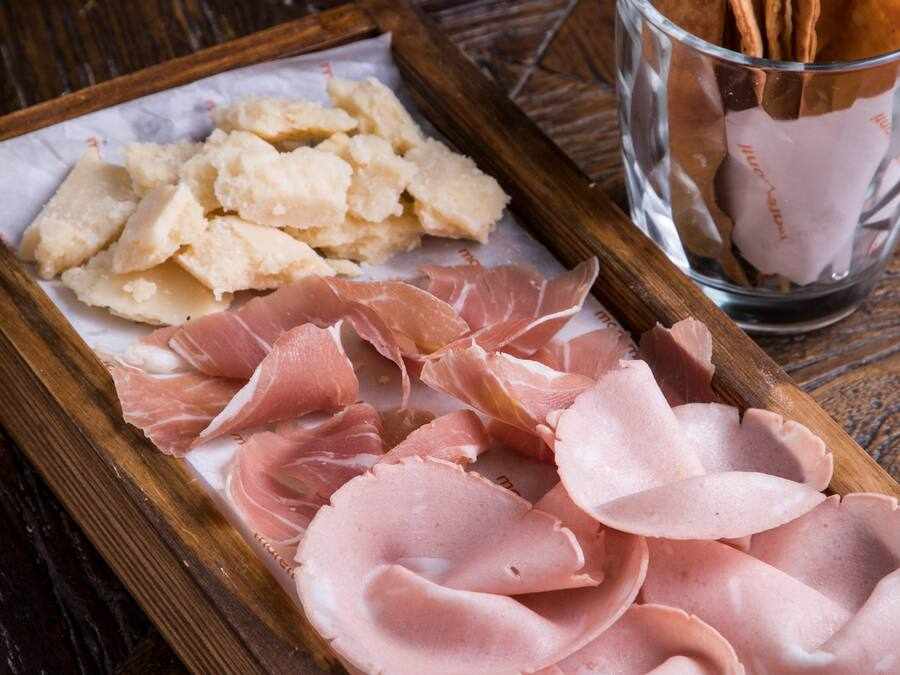 Prosciutto Di Parma, Mortadella e Grana Padano