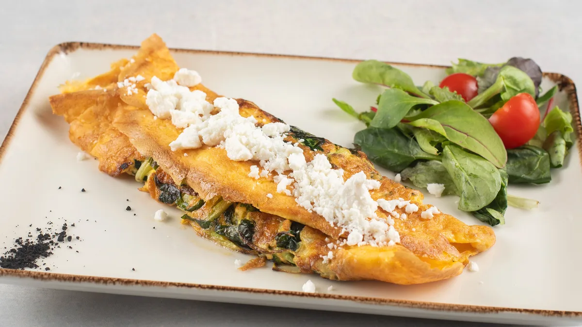 Veggie omlet