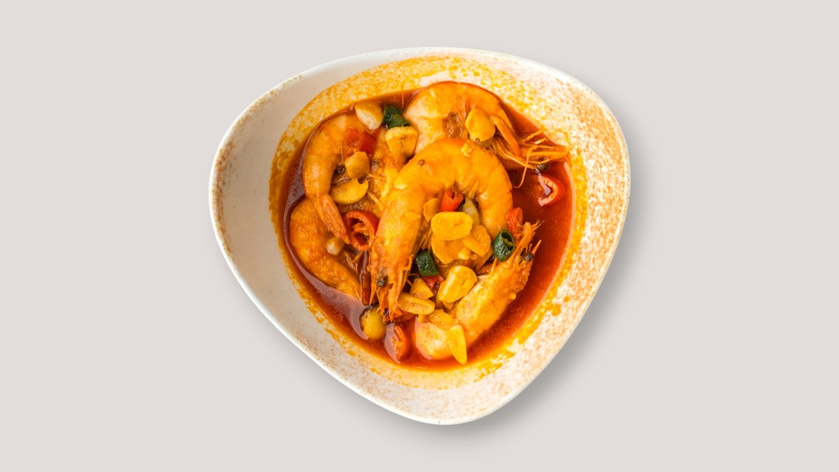 Gambas mit Amigos-Soße