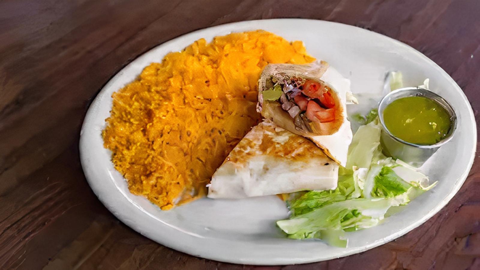 11. Burrito Platter