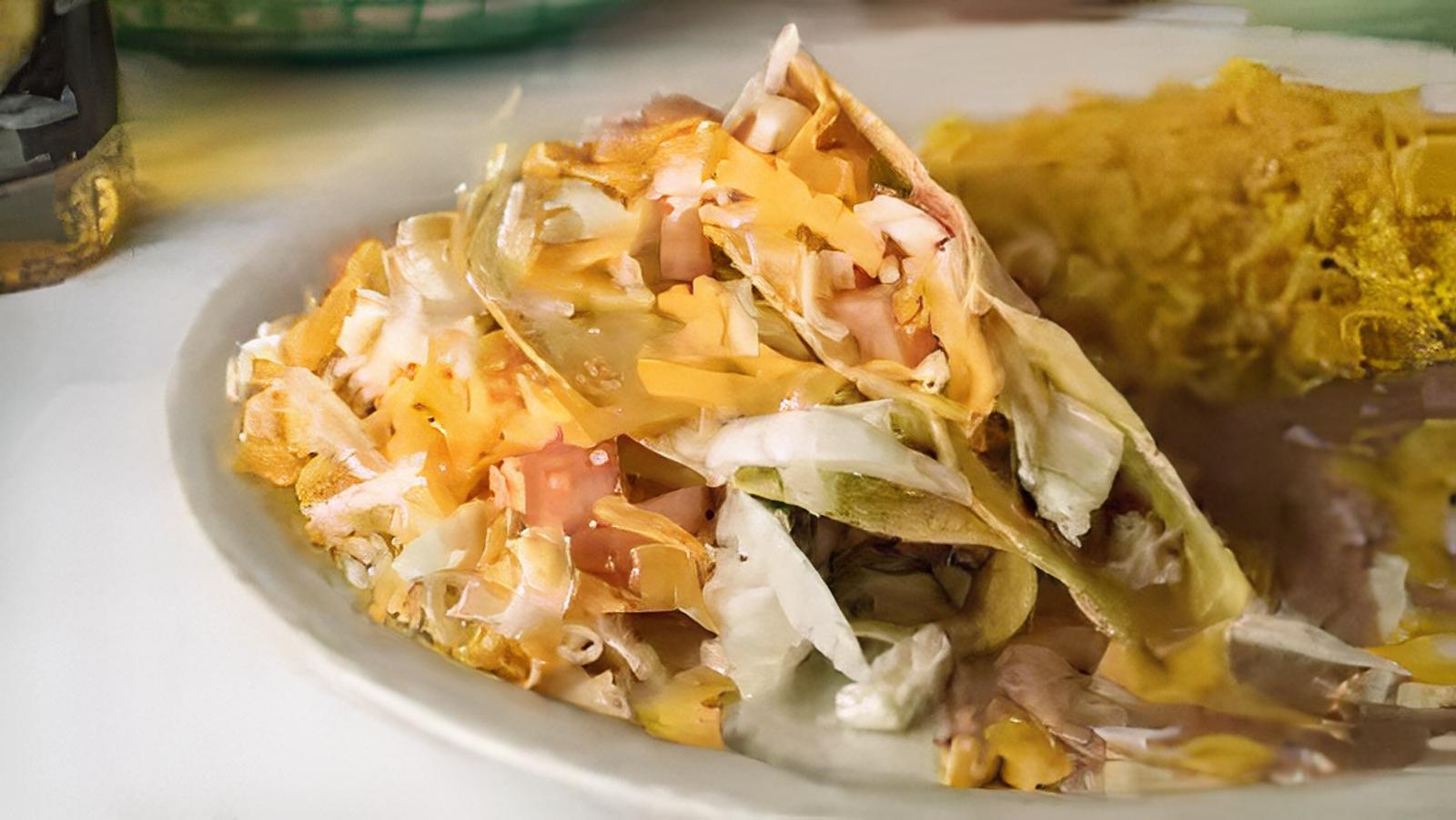 13. Crispy Taco Dinner Platter