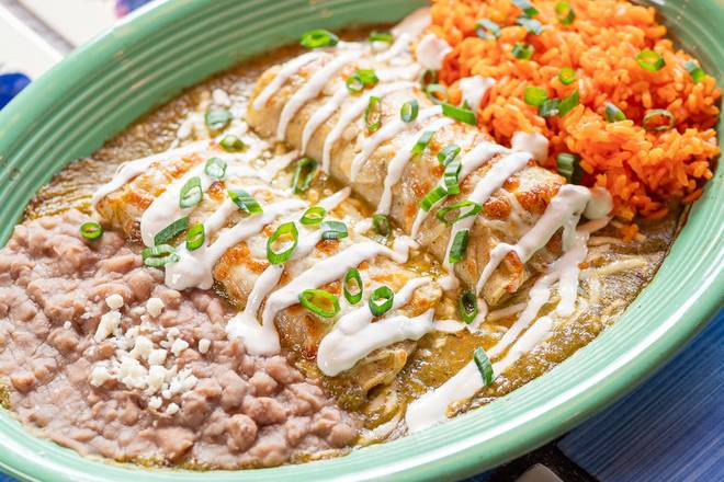 Carnitas Enchiladas Verdes