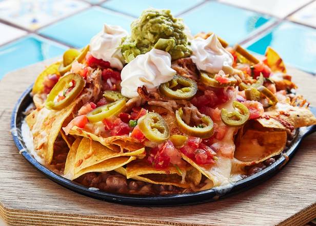 Loaded Skillet Nachos