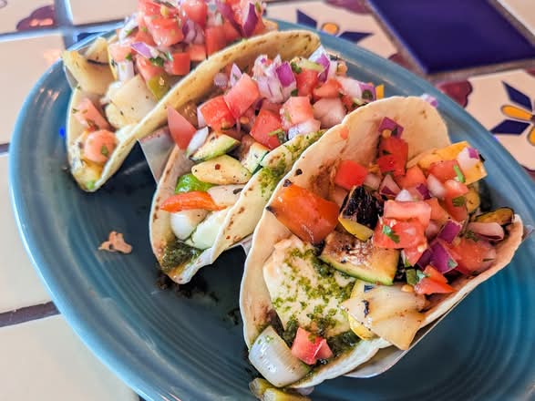 Veggie Tacos (Vegetarian)