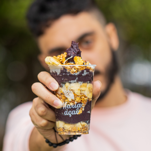 Açaí M - 300ml + Banana e Granola