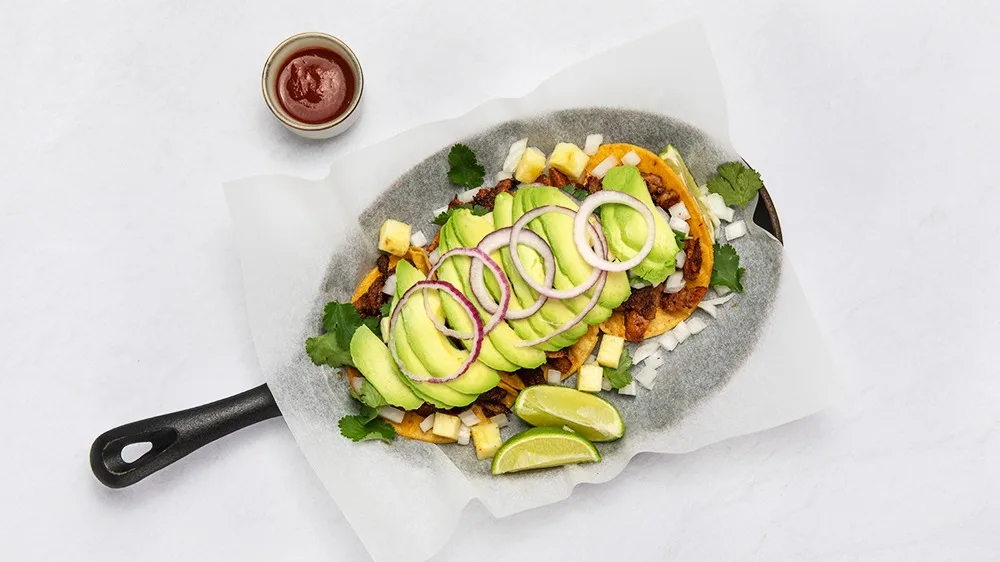 Tacos Al Pastor Med 3 st Tortillas