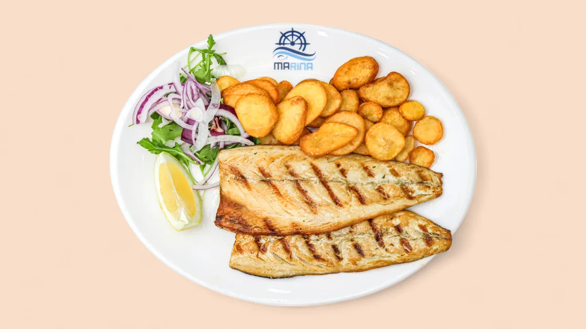 61. Gegrilltes Makrelenfilet