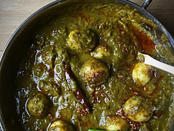 Saag Potato