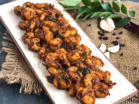 Shrimp Pepper Fry