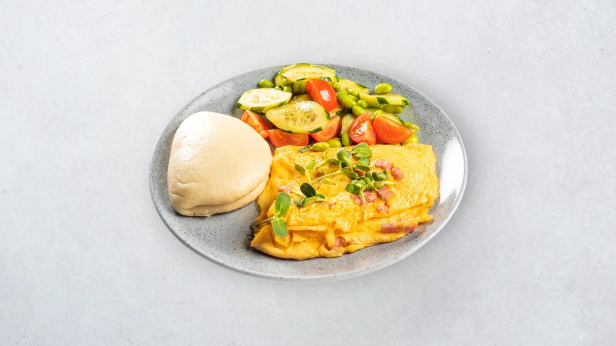 Omlet s povrćem
