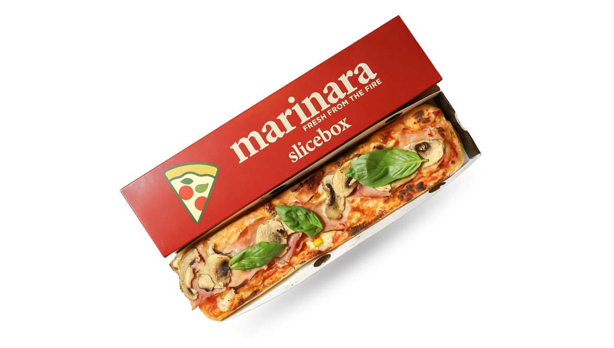 Pizza slice Cotto e Funghi